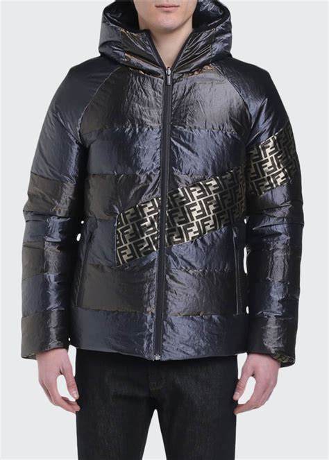 fendi coat mens puffer|fendi puffer jacket reversible.